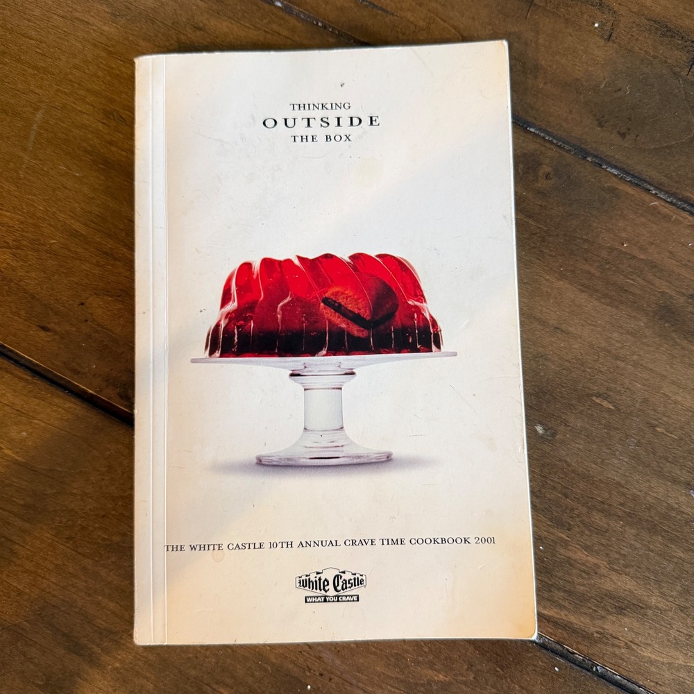 White‎ Castle 10th Annual Cookbook 2001 Thinking Outside the Box Vintage